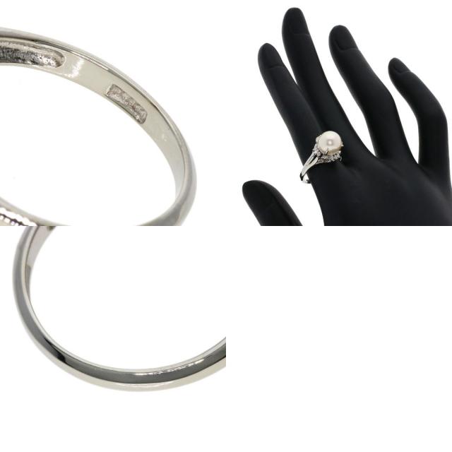 アコヤパール 真珠 ダイヤモンド イヤリング・リング 3点セット  