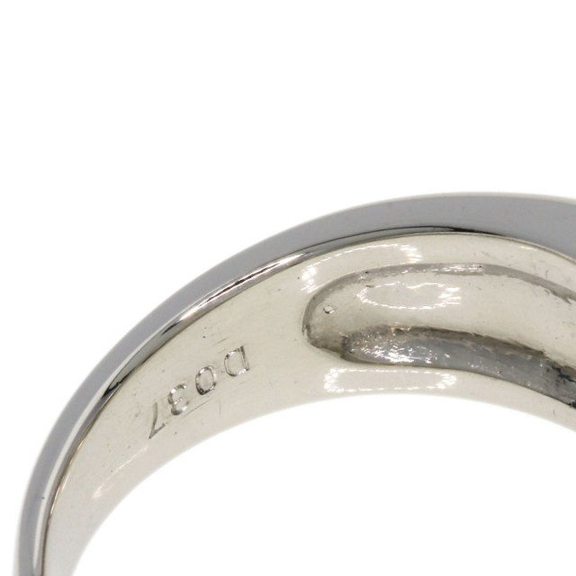0.37ct パール 真珠 ダイヤモンド リング・指輪 プラチナPT900 14.2g 