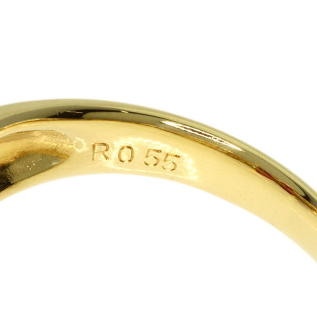 ルビー ダイヤリング K18 6.8g 約11.5号