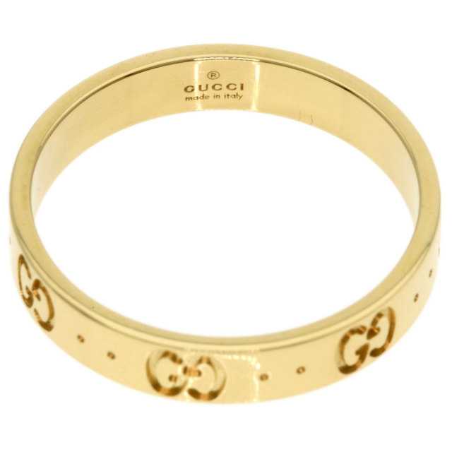 GUCCI グッチ アイコンリング #22 リング・指輪 K18イエロー