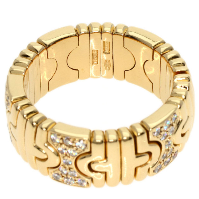 BVLGARI ブルガリ パレンテシ ダイヤモンド リング・指輪 K18 BVLGARI ブルガリ パレンテシ ダイヤモンド リング・指輪 K18