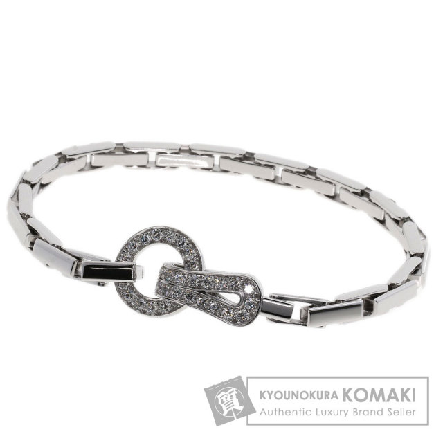 カルティエ ブレスレット アグラフ ダイヤモンド