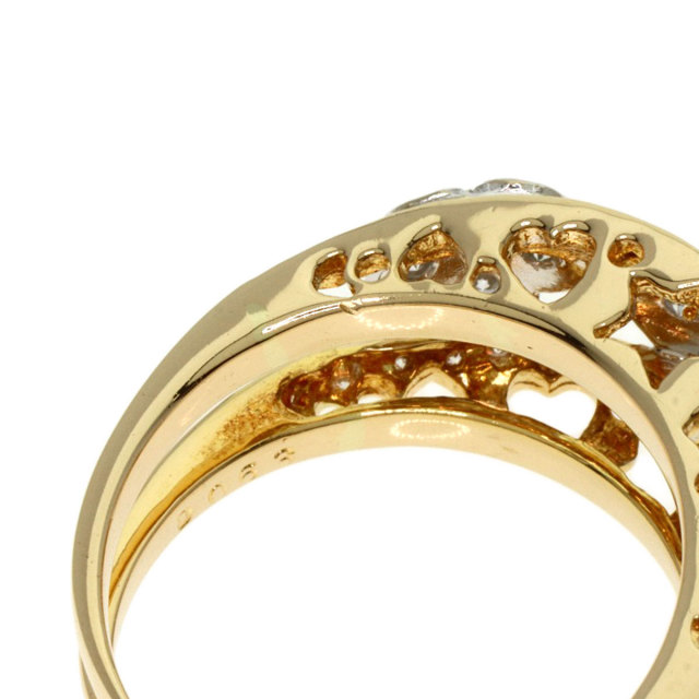 Ponte Vecchio ポンテヴェキオ ダイヤモンド リング・指輪 K18イエロー  