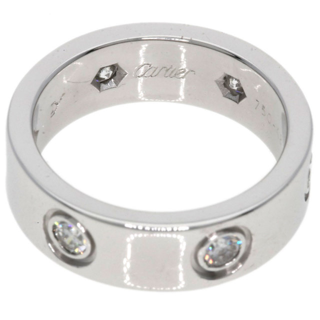 CARTIER カルティエ ラブリング フル ダイヤモンド #48 リング・指輪 