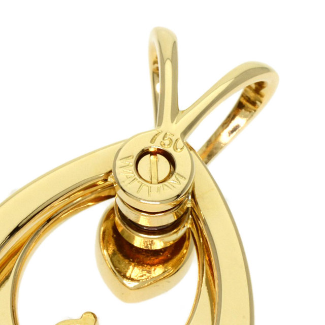 ウォルサム WALTHAM メレダイヤ ペンダントトップ YG 売 イエロー  