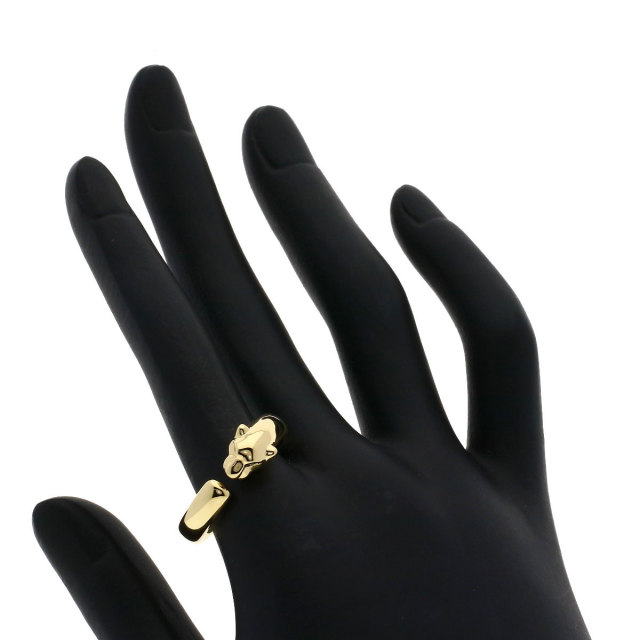 CARTIER カルティエ パンテール オニキス ガーネット #57 リング・指輪 