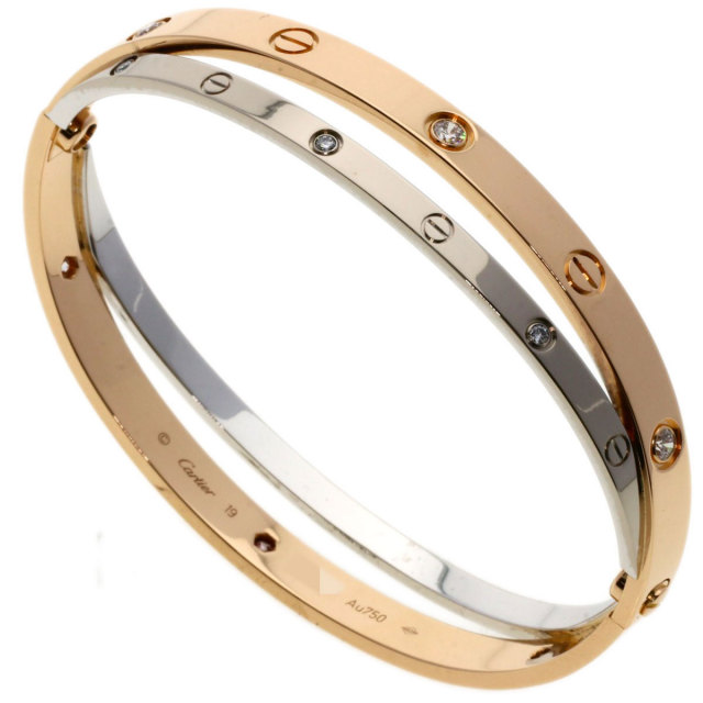 CARTIER カルティエ ラブブレス ダイヤモンド #19 ドライバー付き  
