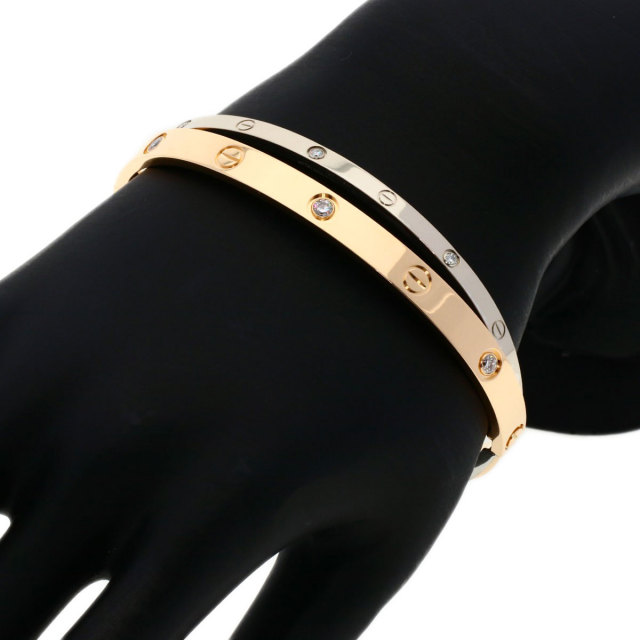 CARTIER カルティエ ラブブレス ダイヤモンド #19 ドライバー付き  