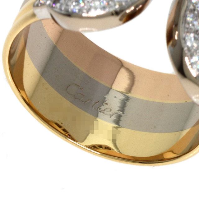 CARTIER カルティエ 2C LM ダイヤモンド #50 リング・指輪 K18イエロー  