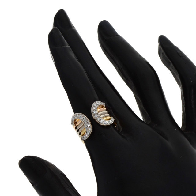 CARTIER カルティエ 2C LM ダイヤモンド #50 リング・指輪 K18イエロー  