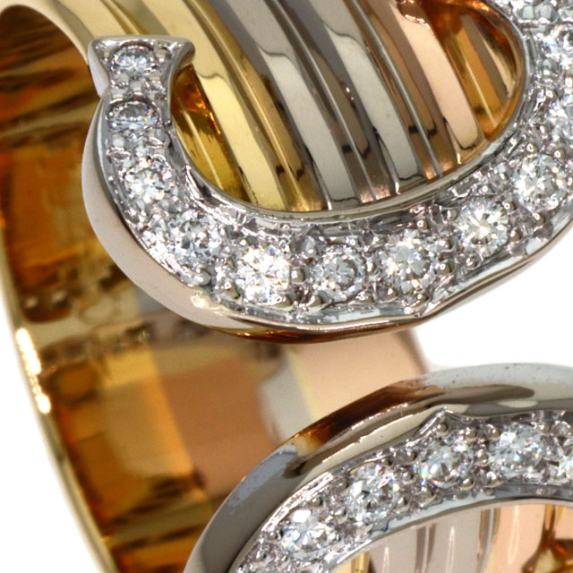 CARTIER カルティエ 2C LM ダイヤモンド #50 リング・指輪 K18イエロー  
