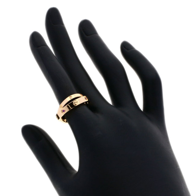 CARTIER ラブリング #51 リング・指輪 K18WG レディース（Cartier  