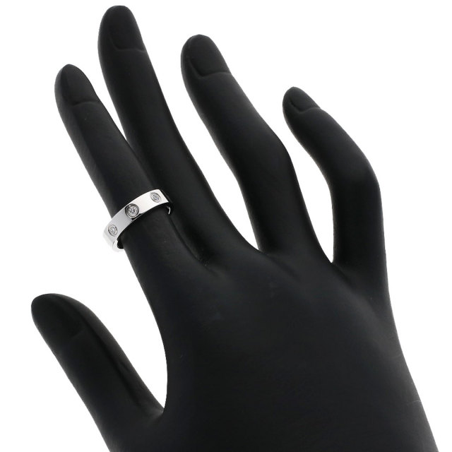 CARTIER カルティエ ミニラブリング フル ダイヤモンド #46 リング  