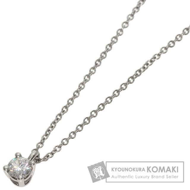 TIFFANY & CO. ティファニー ネックレス Pt950 - 4800725J0063 TIFFANY&Co. ティファニー 美品 ダイヤ スター ペンダント