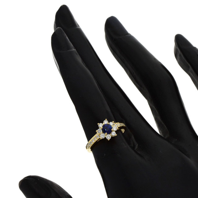 TIFFANY&Co. ティファニー フローラ フラワー サファイア ダイヤモンド  