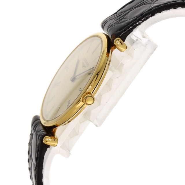 LONGINES ロンジン L4.503.2 グランドクラシック 腕時計 GP/革 ユニ