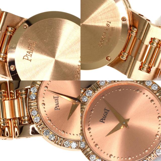 PIERCE 17JEWELS K18 ブラウンレザー アナログ時計 楽天市場