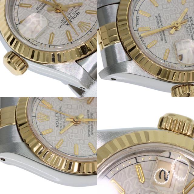 本日最終出品　ロレックス　ROLEX コマ69173 79173 デイトジャスト ROLEX ロレックス 79173 2BR デイトジャスト イエローシェル 2P