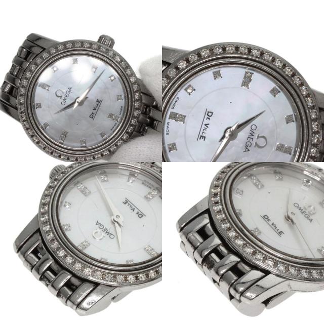 OMEGA オメガ 4575.75 デビル プレステージ ダイヤモンド 腕時計