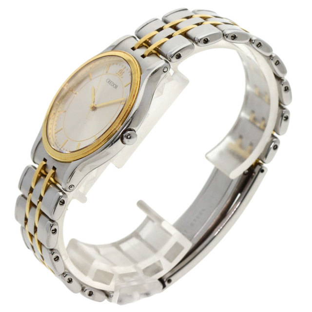 SEIKO セイコー 9571-6020 クレドール ラウンドフェイス 腕時計 