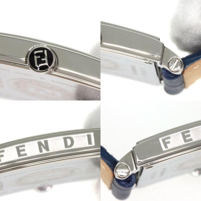 FENDI フェンディ 60500G クアドロ 腕時計 ステンレススチール
