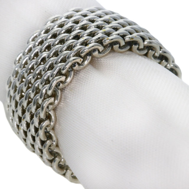 TIFFANY&Co. ティファニー サマセットメッシュ リング・指輪 シルバー