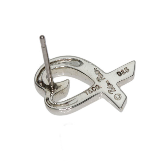 TIFFANY&Co. ティファニー ラビングハート ピアス 925シルバー TIFFANY&Co. ティファニー ラビングハート ピアス シルバー