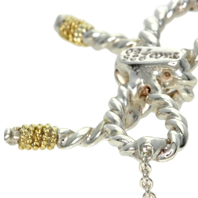 美品　ティファニー　ツイストリボンネックレス　ヴィンテージ TIFFANY&Co. ティファニー ツイスト リボン ネックレス シルバー