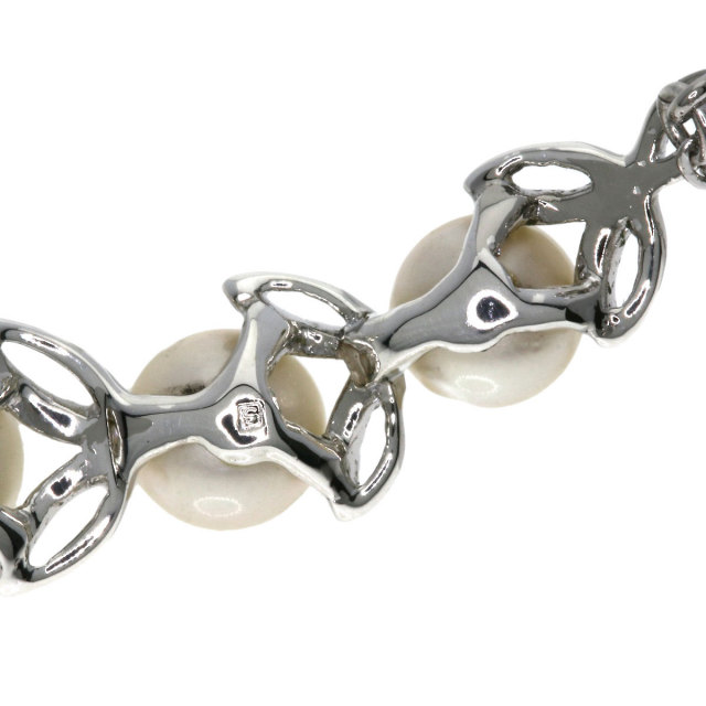 【新品同様】ミキモト　レディース　ペンダント　ネックレス　パール　真珠　リーフ MIKIMOTO ミキモト リーフ アコヤパール 真珠 ネックレス