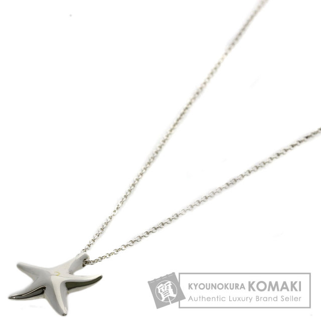 (C072210)Tiffany スターフィッシュ ネックレス 925 中古】 ティファニー ネックレス スターフィッシュ シルバー925