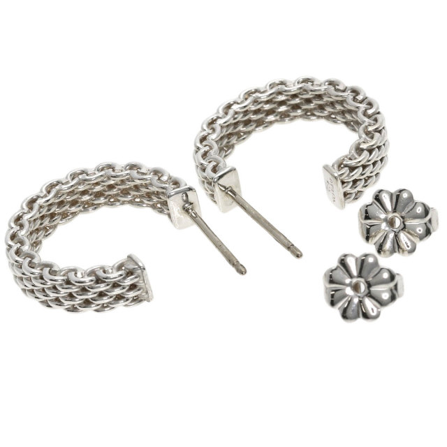 TIFFANY＆Co. サマセット ピアス SV925 片耳のみ TIFFANY&Co. ティファニー サマセットメッシュ フープ ピアス