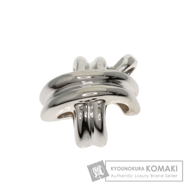Tiffany&Co. ティファニー ピアスシグネチャー クロスK18/シルバー TIFFANY&Co. ティファニー シグネチャー 片方のみ イヤリング