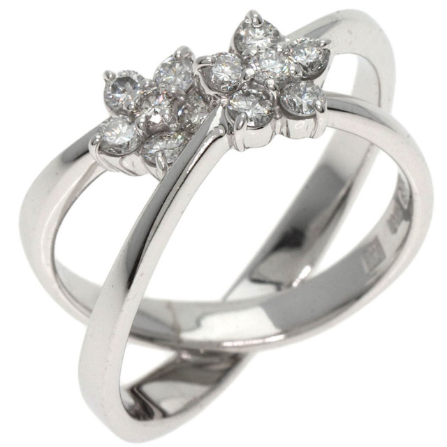 ポンテヴェキオ リング・指輪 フラワーモチーフ ダイヤモンド