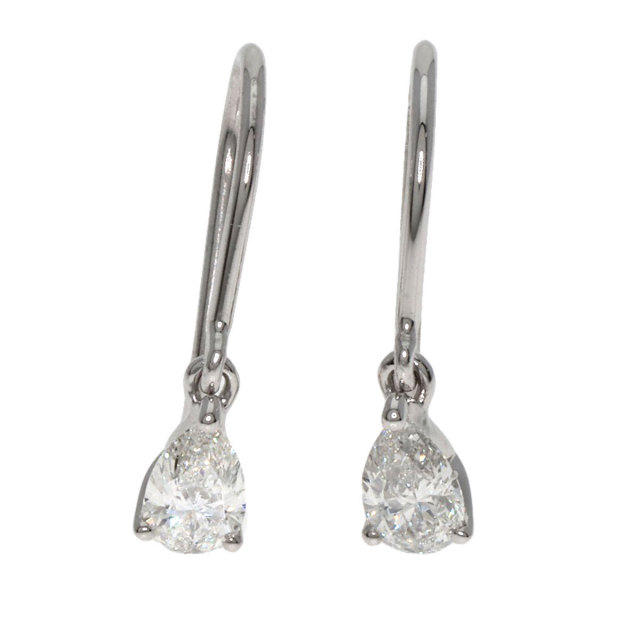 MIKIMOTO 3粒ダイアのピアス （ミキモト ピアス｜中古ブランド品 