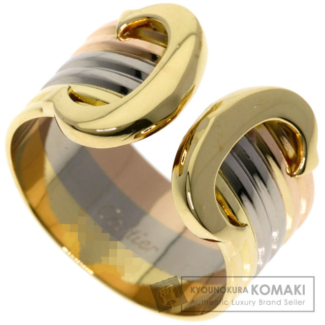 カルティエ☆ カルティエ 2C リング　57 CARTIER カルティエ 2Cリング LM #57 リング・指輪 K18イエロー
