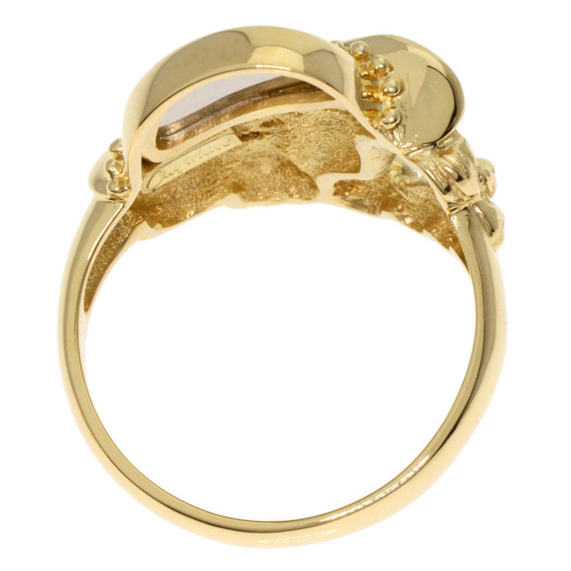0.02ct オムパレー ダイヤモンド リング・指輪 K18イエロー