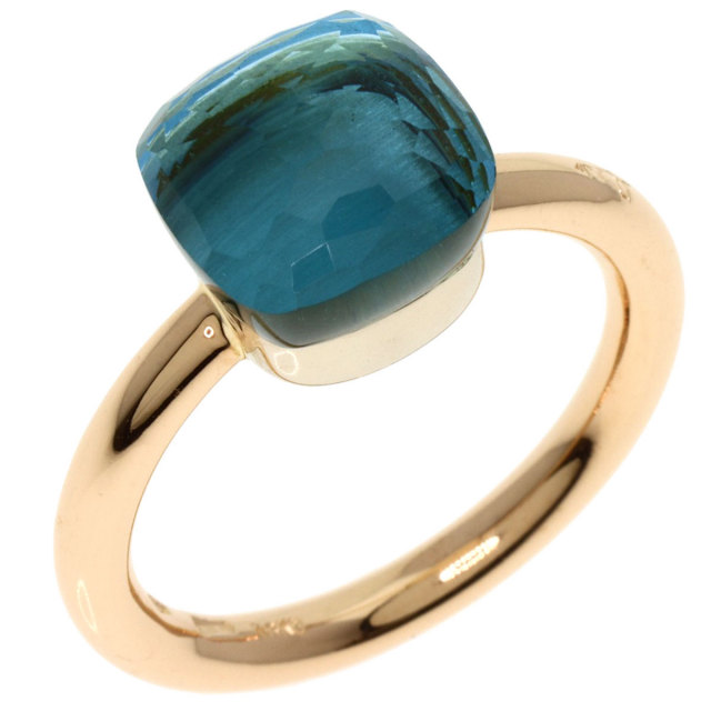 Pomellato ポメラート ヌード リング ブルートパーズ リング・指輪 K18  