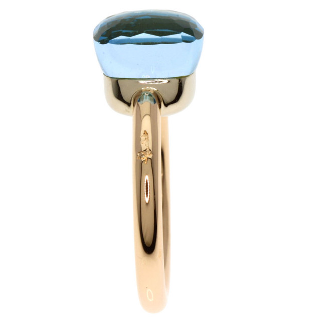 Pomellato ポメラート ヌード リング ブルートパーズ リング・指輪 K18  