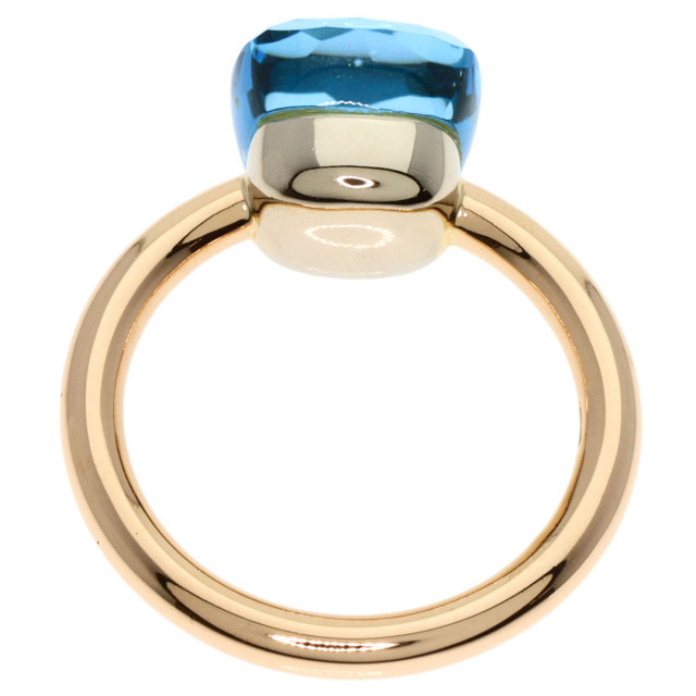 Pomellato ポメラート ヌード リング ブルートパーズ リング・指輪 K18  