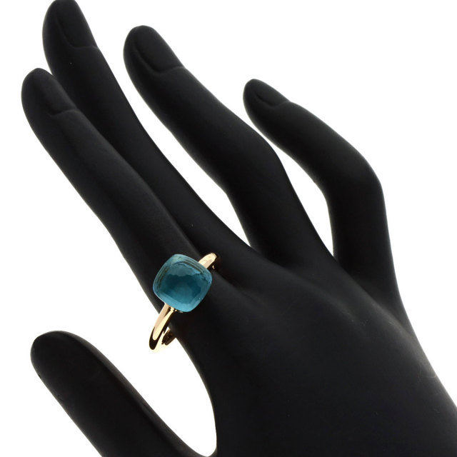 Pomellato ポメラート ヌード リング ブルートパーズ リング・指輪 K18  