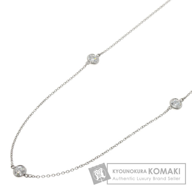 ティファニー ネックレス バイザヤード 5P ダイヤモンド