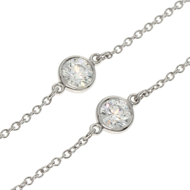 TIFFANY&Co. ティファニー バイザヤード 5P ダイヤモンド ネックレス 