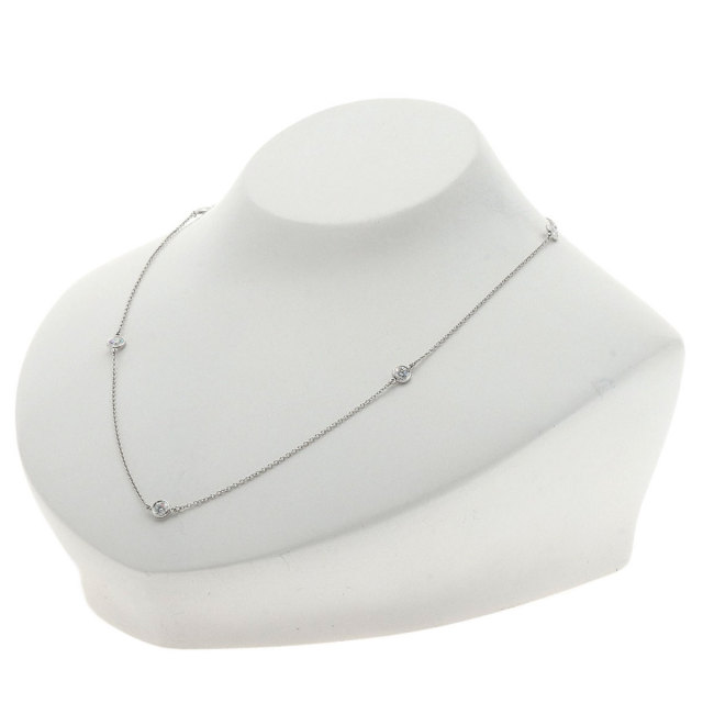 TIFFANY&Co. ティファニー バイザヤード 5P ダイヤモンド ネックレス 