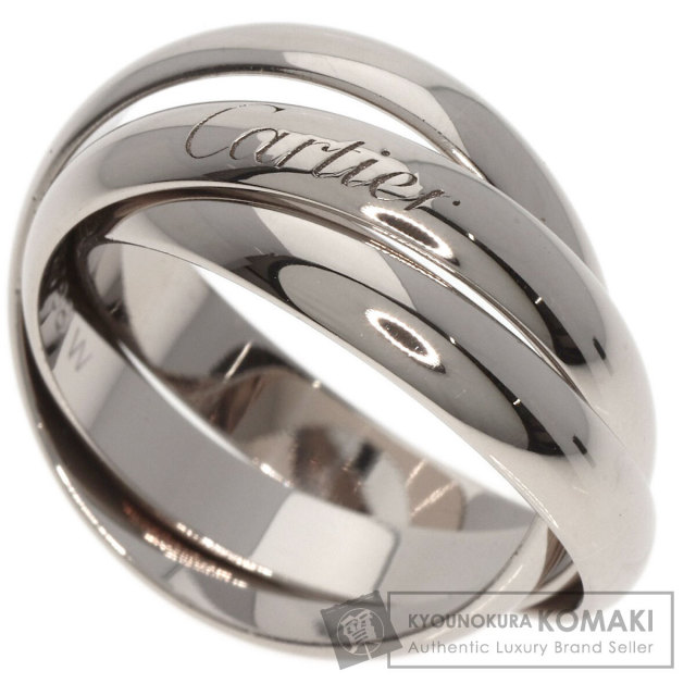 CARTIER カルティエ トリニティ #52 リング・指輪 K18ホワイトゴールド  