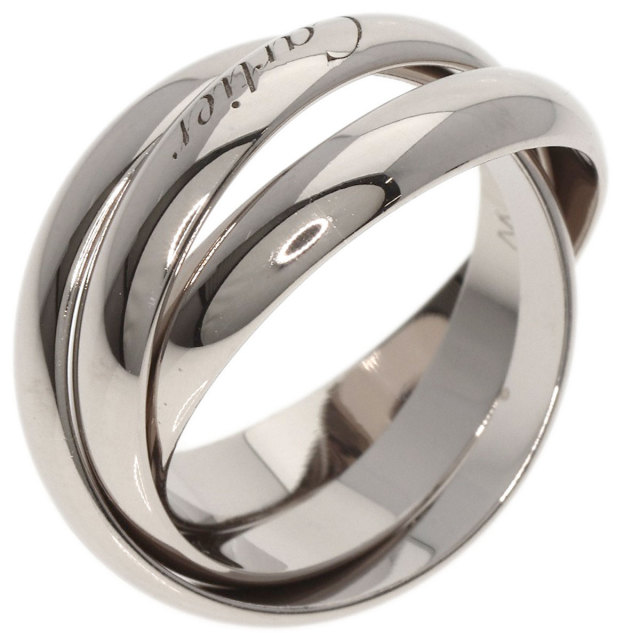 CARTIER カルティエ トリニティ #52 リング・指輪 K18ホワイト