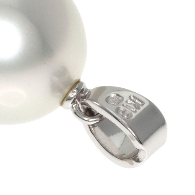 MIKIMOTO ミキモト パール 真珠 ペンダントトップ K18ホワイトゴールド