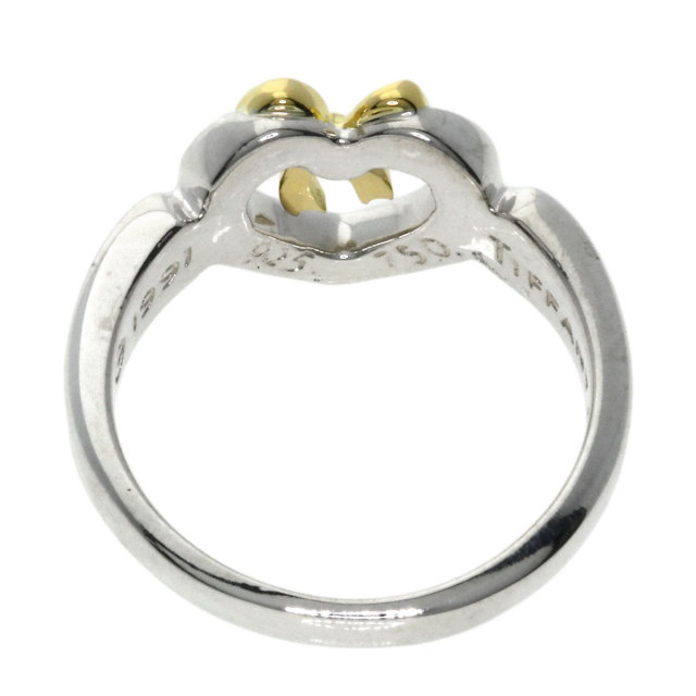 TIFFANY&Co. ティファニー ハートリボン リング・指輪 シルバー