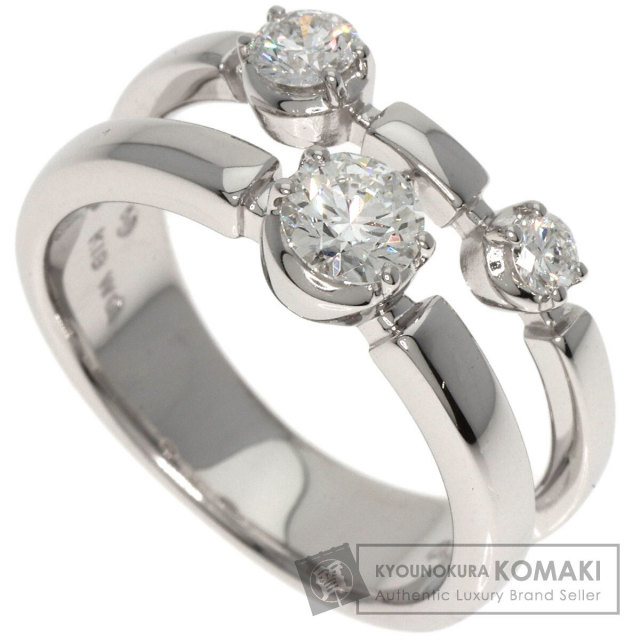 タサキ リング・指輪 トリロジー 3P ダイヤモンド