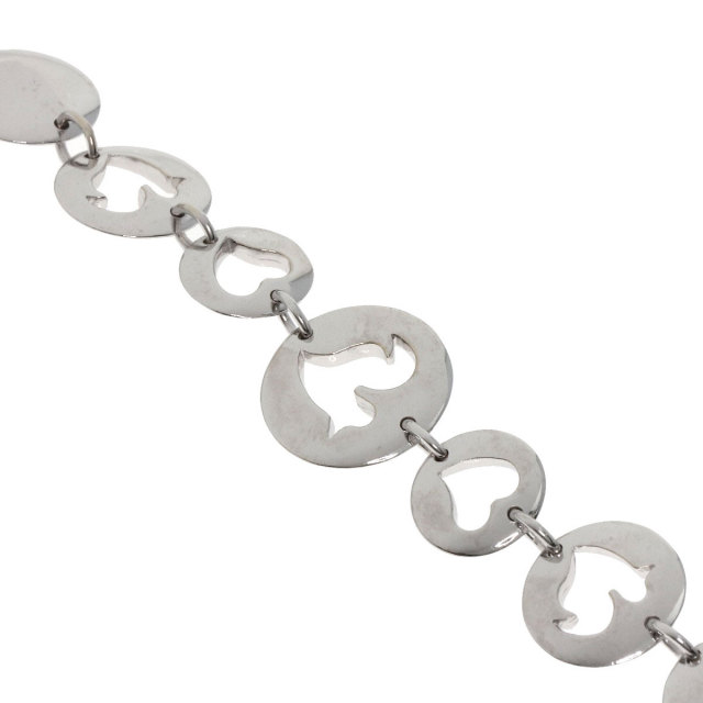 シャンテクレール ダイヤモンド ブレスレット K18ホワイトゴールド