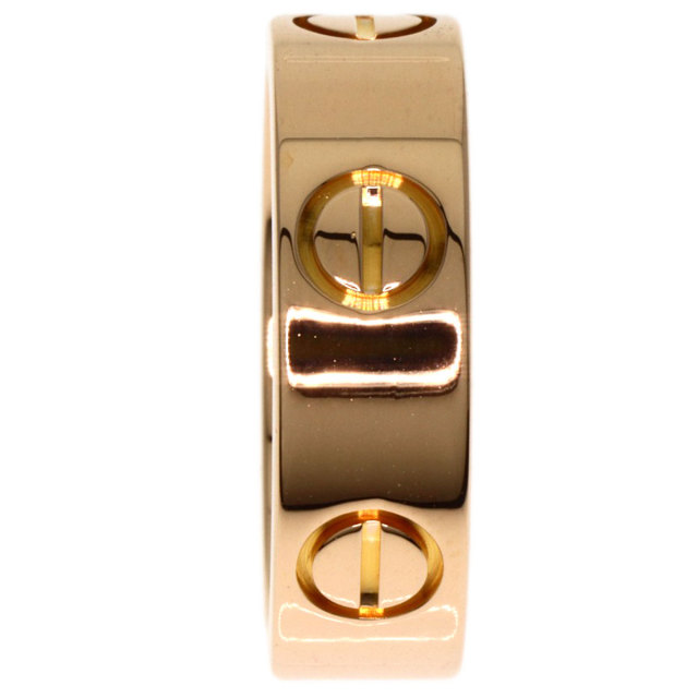 CARTIER カルティエ K18PG ピンクゴールド 手荒い ラブリング リング 